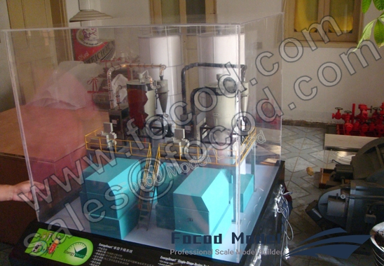 custom made model of Industrial Equipment